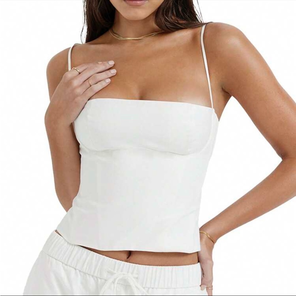 White Women's Tank Top